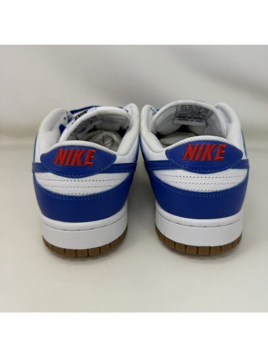 Nike By You Custom Dunk Low Athletic Shoes Blue White Men’s Size 11.5 main image 4